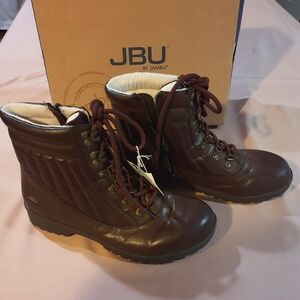 JBU Brown Lace-Up Boots